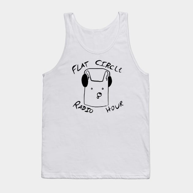 Pup Logo Tank Top by Flat Circle Radio Hour